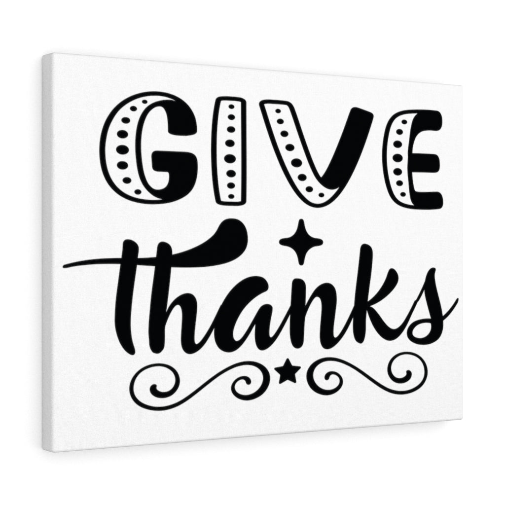 Scripture Walls Inspirational Wall Art Give Thanks Wall Art Motivation Wall Decor for Home Office Gym Inspiring Success Quote Print Ready to Hang Unframed-Express Your Love Gifts