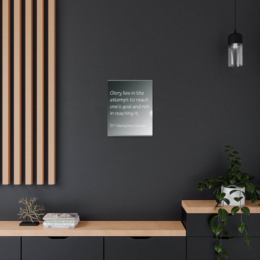 Scripture Walls Inspirational Wall Art Glory Lies In Goal Motivation Wall Decor for Home Office Gym Inspiring Success Quote Print Ready to Hang Unframed-Express Your Love Gifts