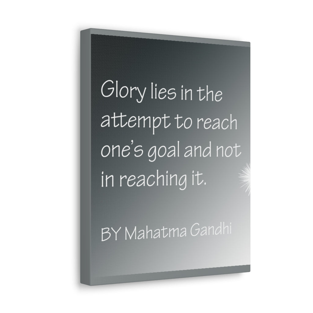 Scripture Walls Inspirational Wall Art Glory Lies In Goal Motivation Wall Decor for Home Office Gym Inspiring Success Quote Print Ready to Hang Unframed-Express Your Love Gifts