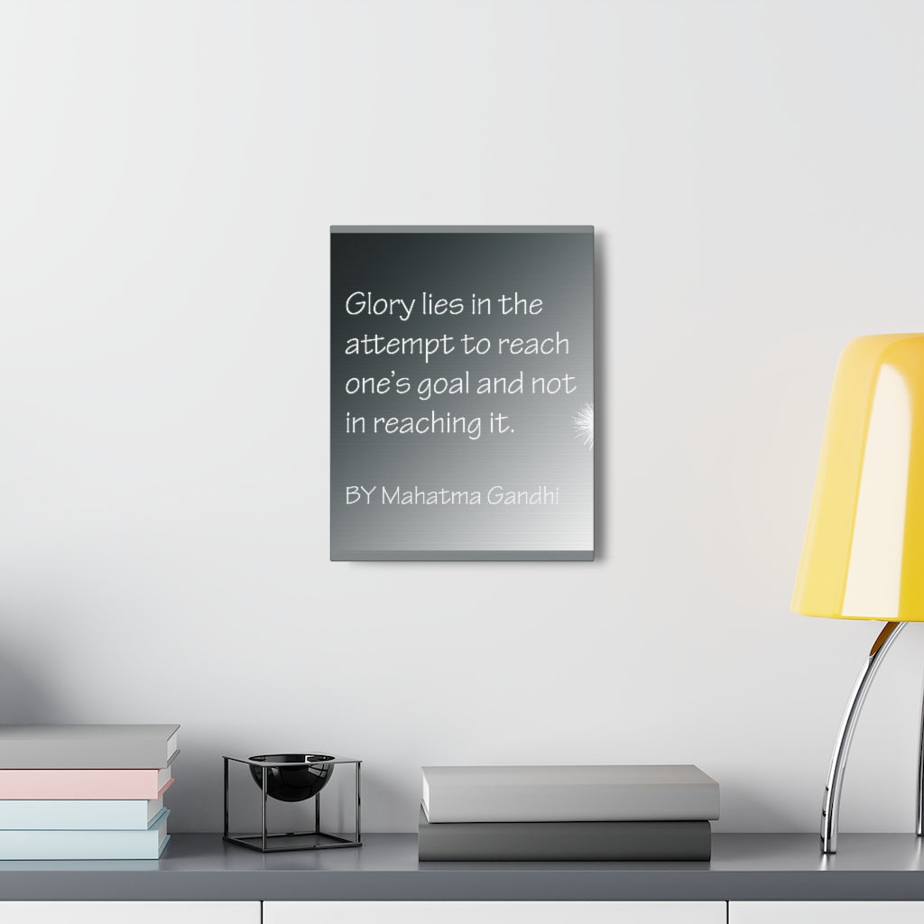 Scripture Walls Inspirational Wall Art Glory Lies In Goal Motivation Wall Decor for Home Office Gym Inspiring Success Quote Print Ready to Hang Unframed-Express Your Love Gifts