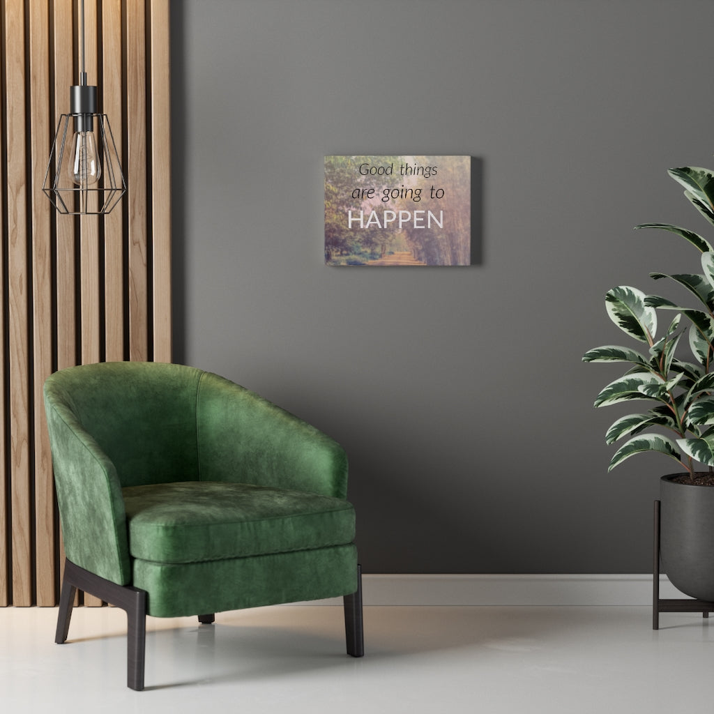 Scripture Walls Inspirational Wall Art Good Things Are Going To Happen Motivational Print Ready to Hang Artwork Unframed-Express Your Love Gifts