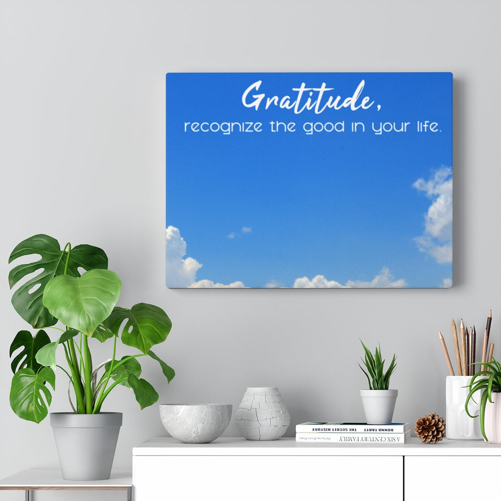 Scripture Walls Inspirational Wall Art Gratitude Recognize The Good Motivational Print Ready to Hang Artwork Unframed-Express Your Love Gifts