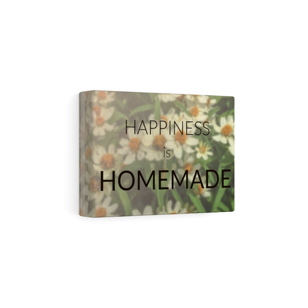 Scripture Walls Inspirational Wall Art Happiness Is Homemade Motivational Print Ready to Hang Artwork Unframed-Express Your Love Gifts