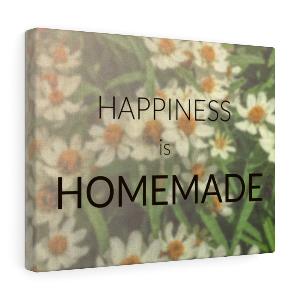 Scripture Walls Inspirational Wall Art Happiness Is Homemade Motivational Print Ready to Hang Artwork Unframed-Express Your Love Gifts