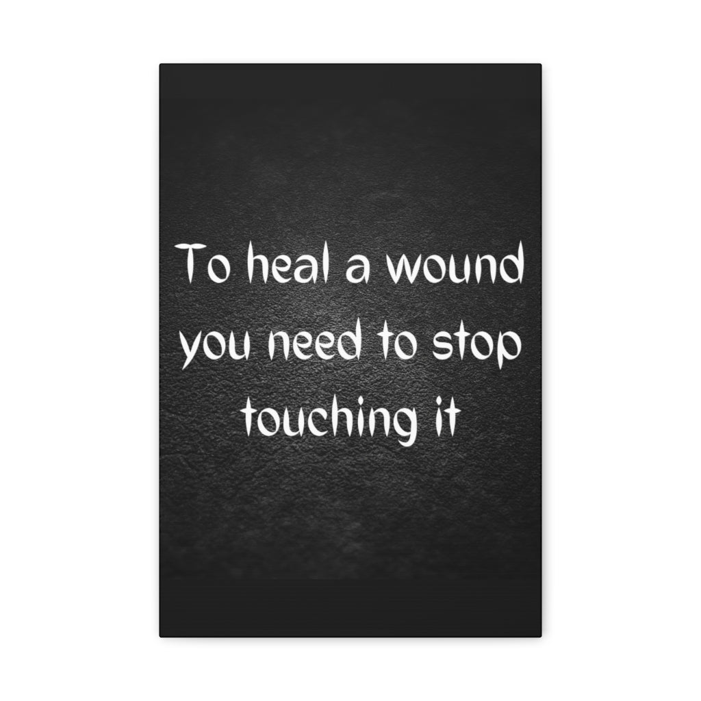 Scripture Walls Inspirational Wall Art Heal A Wound Motivation Wall Decor for Home Office Gym Inspiring Success Quote Print Ready to Hang Unframed-Express Your Love Gifts