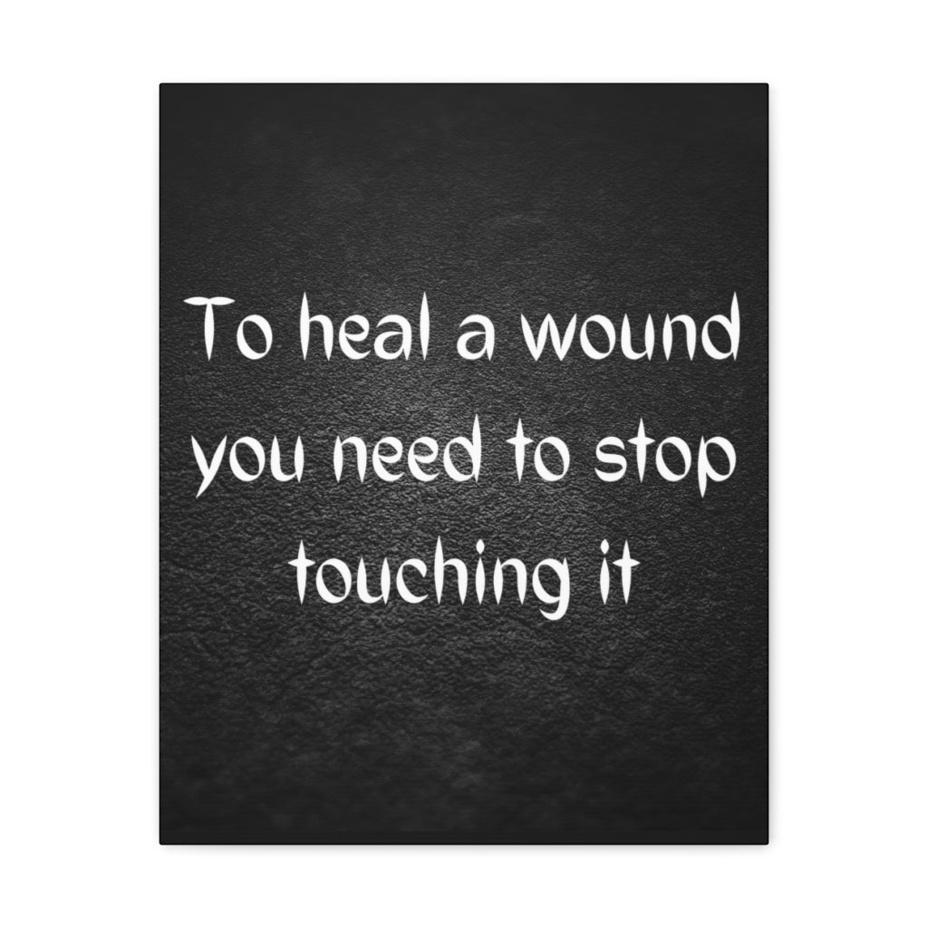Scripture Walls Inspirational Wall Art Heal A Wound Motivation Wall Decor for Home Office Gym Inspiring Success Quote Print Ready to Hang Unframed-Express Your Love Gifts