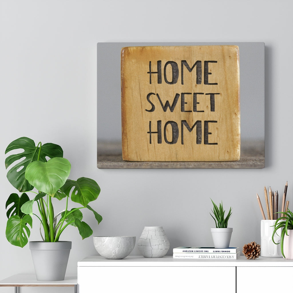 Scripture Walls Inspirational Wall Art Home Sweet Home Motivational Print Ready to Hang Artwork Unframed-Express Your Love Gifts
