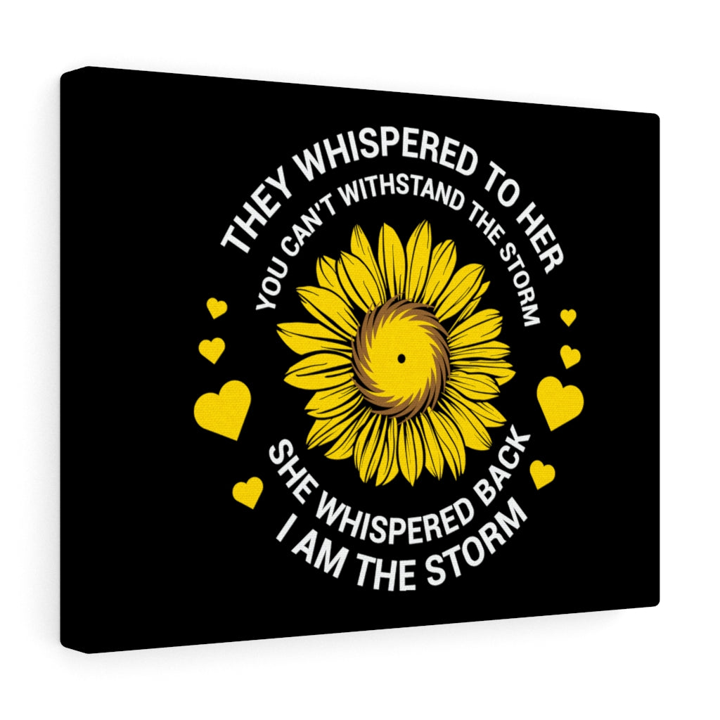 Scripture Walls Inspirational Wall Art I Am The Storm Wall Art Motivational Motto Inspiring Prints Artwork Decor Ready to Hang Unframed-Express Your Love Gifts