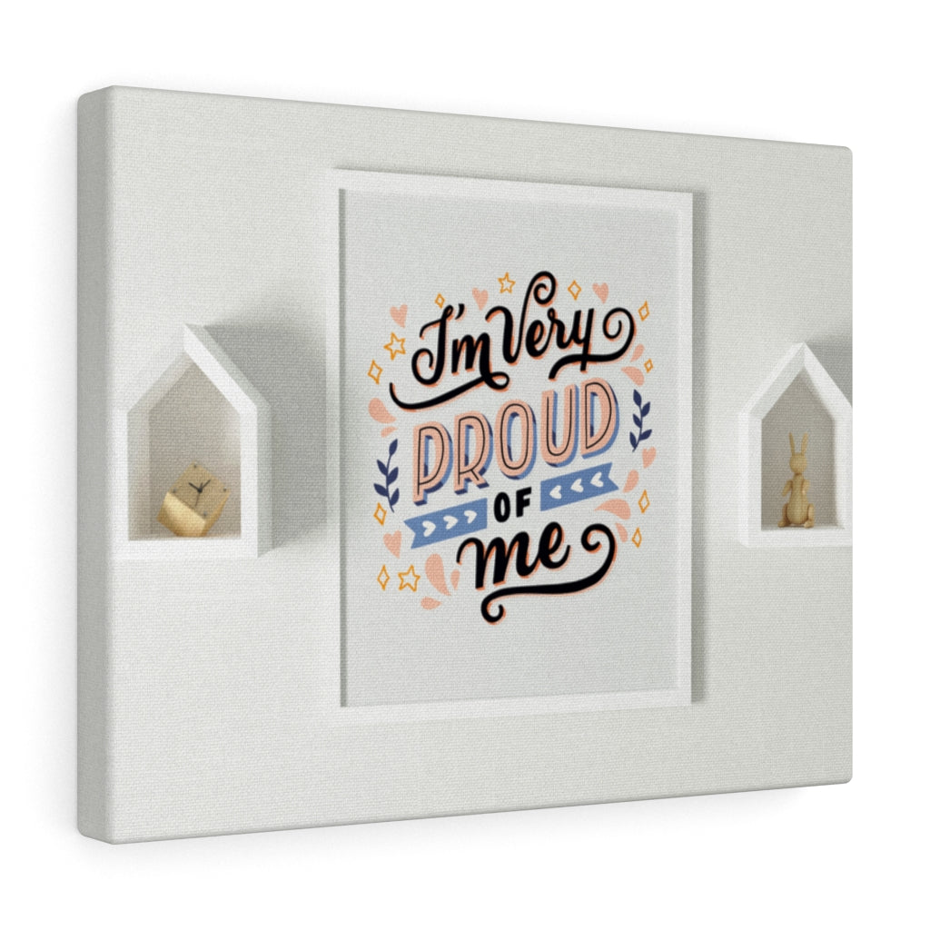 Scripture Walls Inspirational Wall Art I'm Very Proud Of Me Motivational Print Ready to Hang Artwork Unframed-Express Your Love Gifts