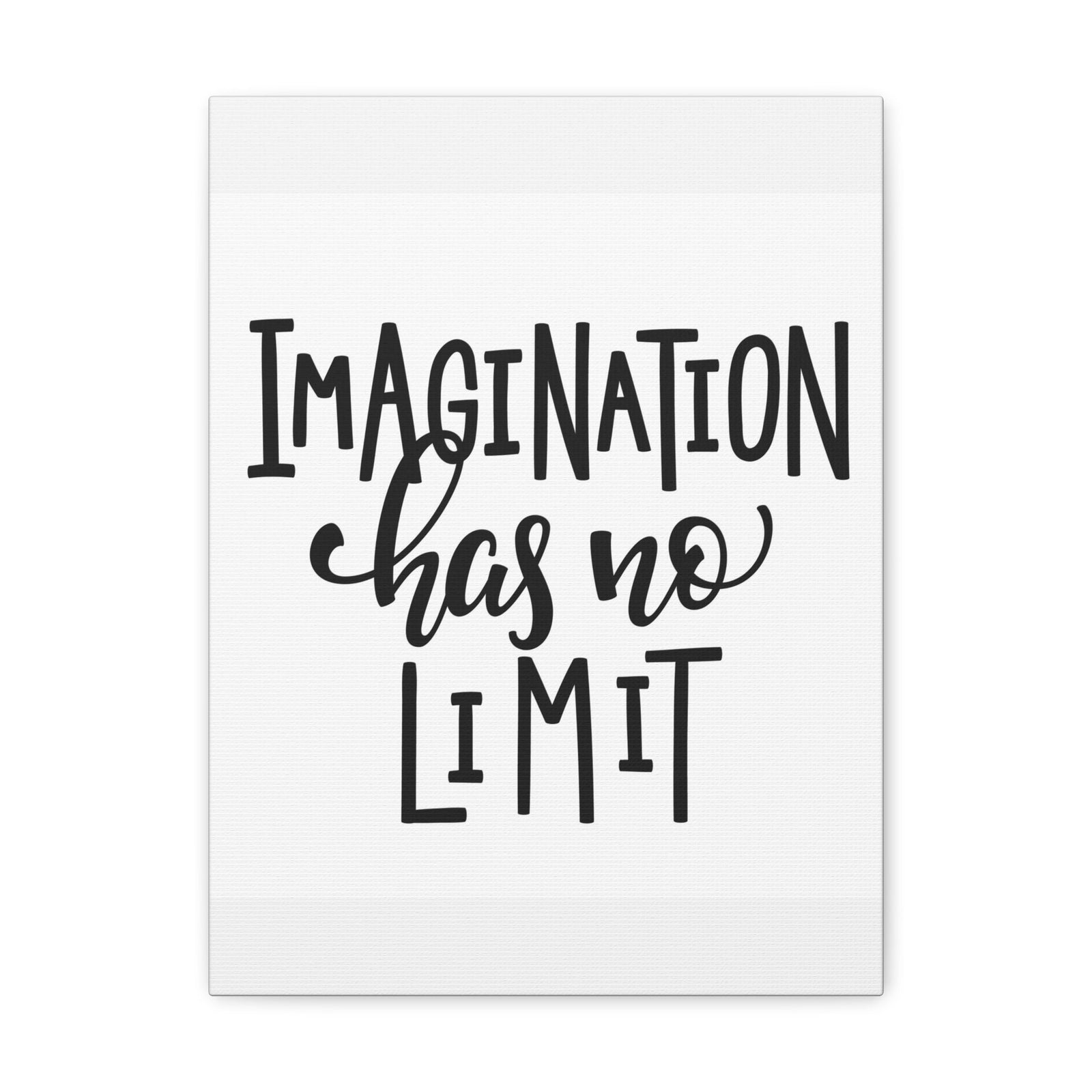 Scripture Walls Inspirational Wall Art Imagination Has No Limit Motivation Wall Decor for Home Office Gym Inspiring Success Quote Print Ready to Hang Unframed-Express Your Love Gifts
