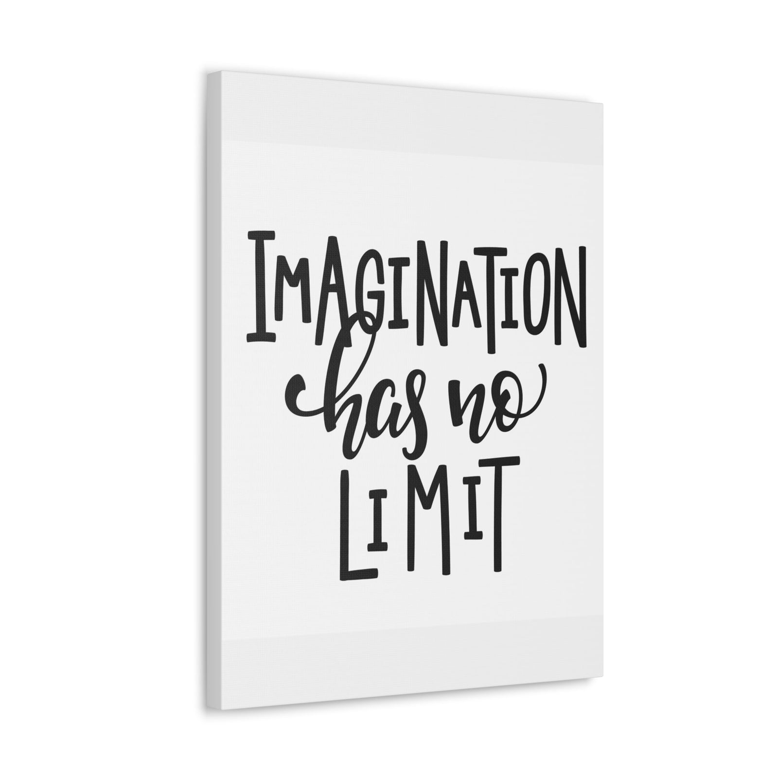 Scripture Walls Inspirational Wall Art Imagination Has No Limit Motivation Wall Decor for Home Office Gym Inspiring Success Quote Print Ready to Hang Unframed-Express Your Love Gifts