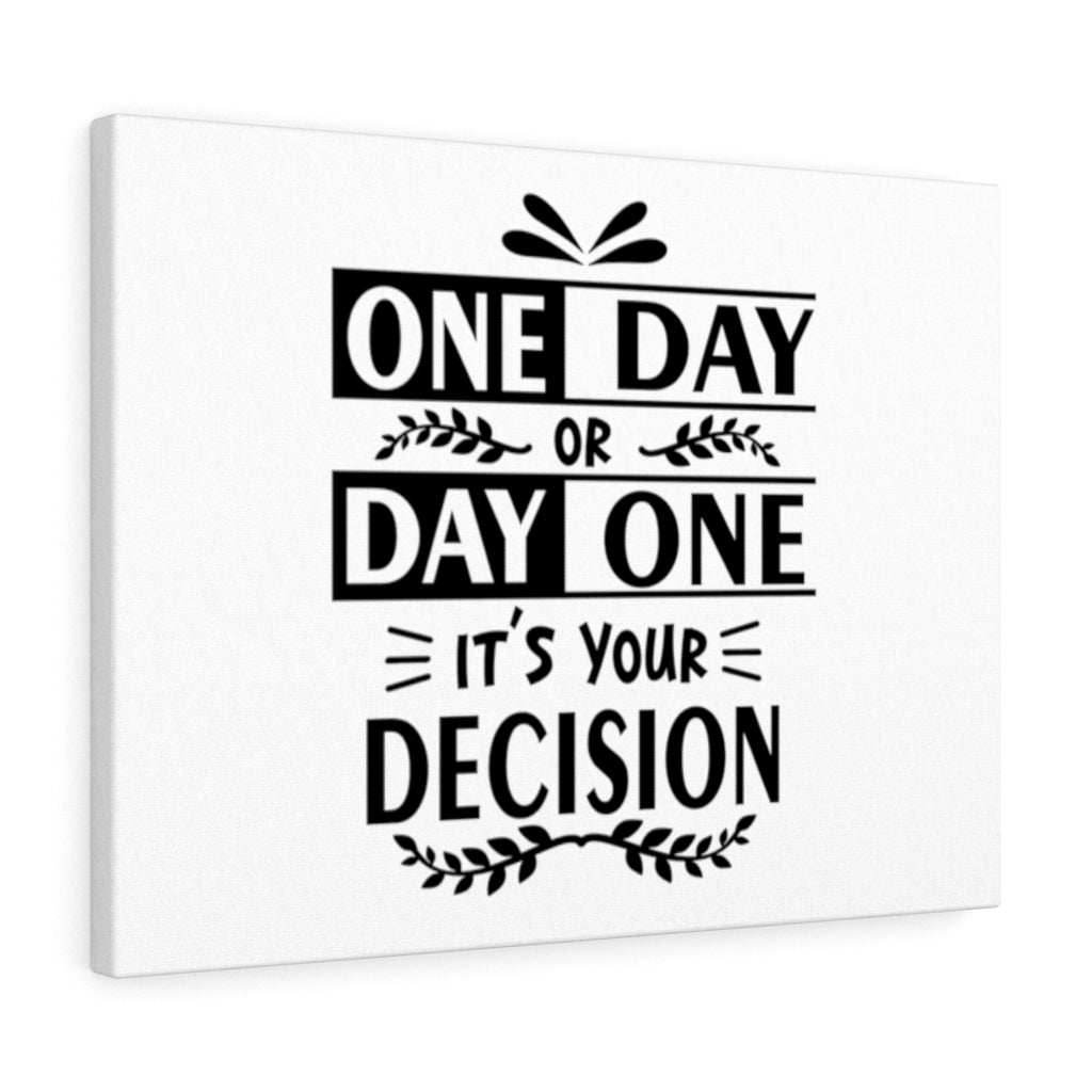 Scripture Walls Inspirational Wall Art It's Your Decision Wall Art Motivational Motto Inspiring Prints Artwork Decor Ready to Hang Unframed-Express Your Love Gifts