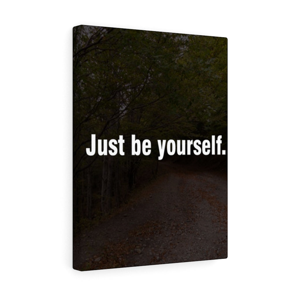 Scripture Walls Inspirational Wall Art Just Be Yourself Motivational Print Ready to Hang Artwork Unframed-Express Your Love Gifts