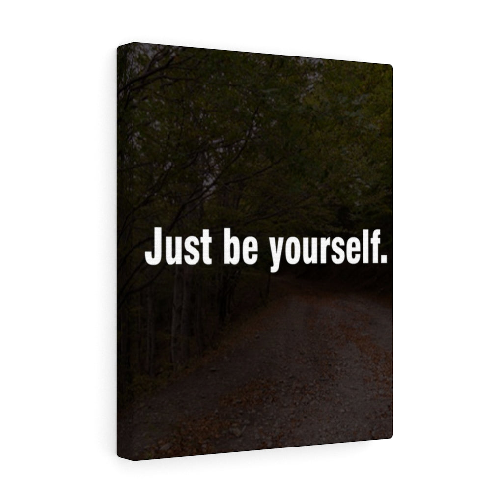 Scripture Walls Inspirational Wall Art Just Be Yourself Motivational Print Ready to Hang Artwork Unframed-Express Your Love Gifts