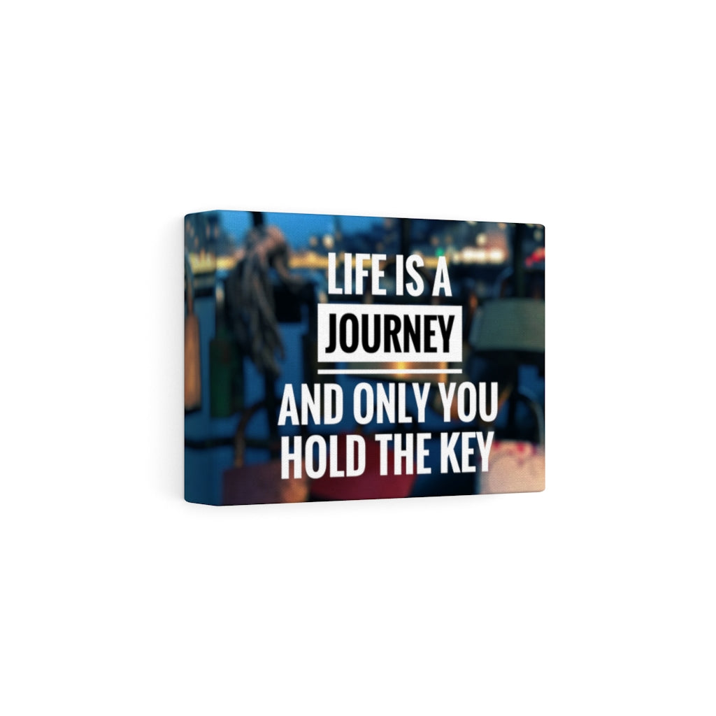 Scripture Walls Inspirational Wall Art Life Is A Journey Motivational Print Ready to Hang Artwork Unframed-Express Your Love Gifts