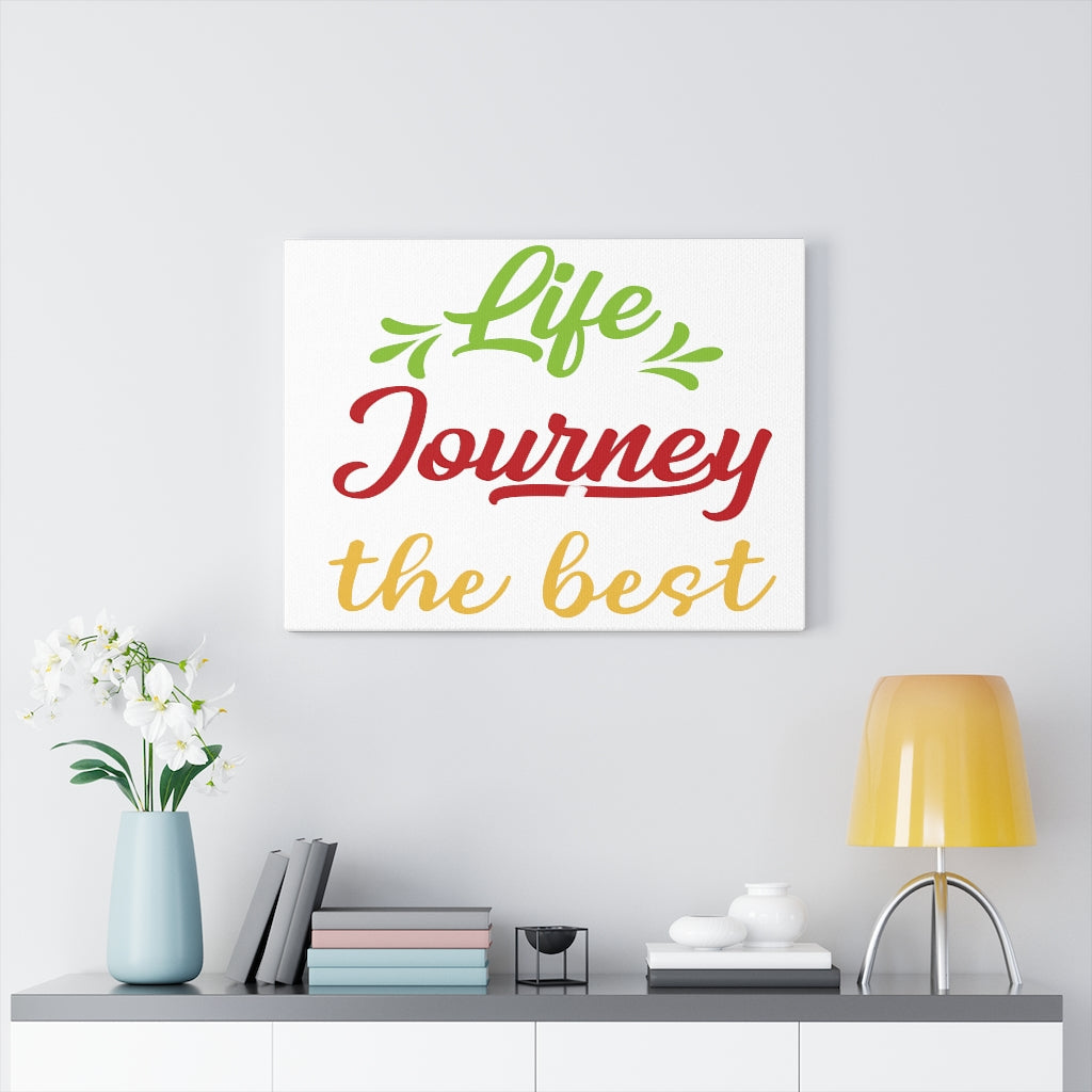 Scripture Walls Inspirational Wall Art Life Journey The Best Wall Art Motivation Wall Decor for Home Office Gym Inspiring Success Quote Print Ready to Hang Unframed-Express Your Love Gifts