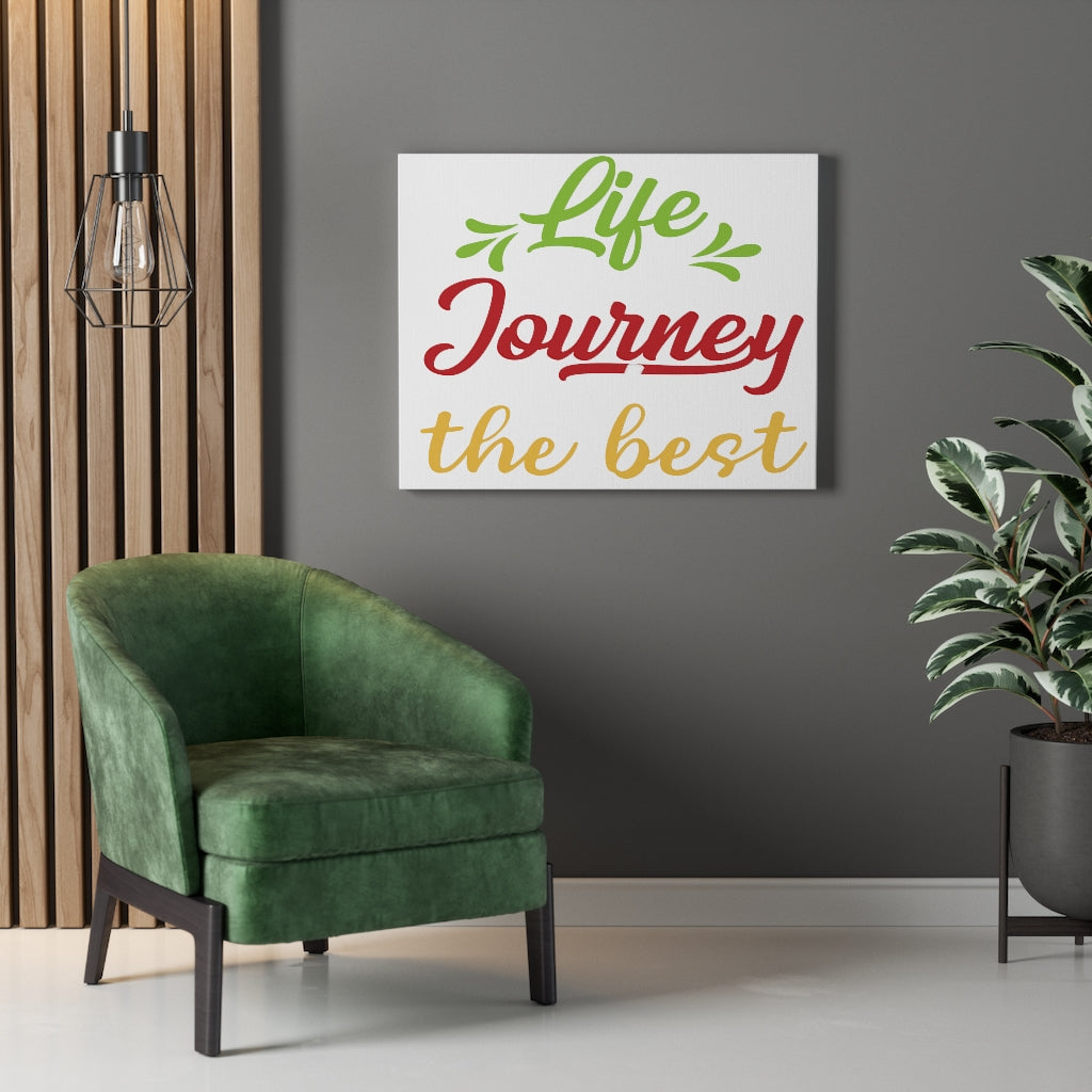 Scripture Walls Inspirational Wall Art Life Journey The Best Wall Art Motivation Wall Decor for Home Office Gym Inspiring Success Quote Print Ready to Hang Unframed-Express Your Love Gifts