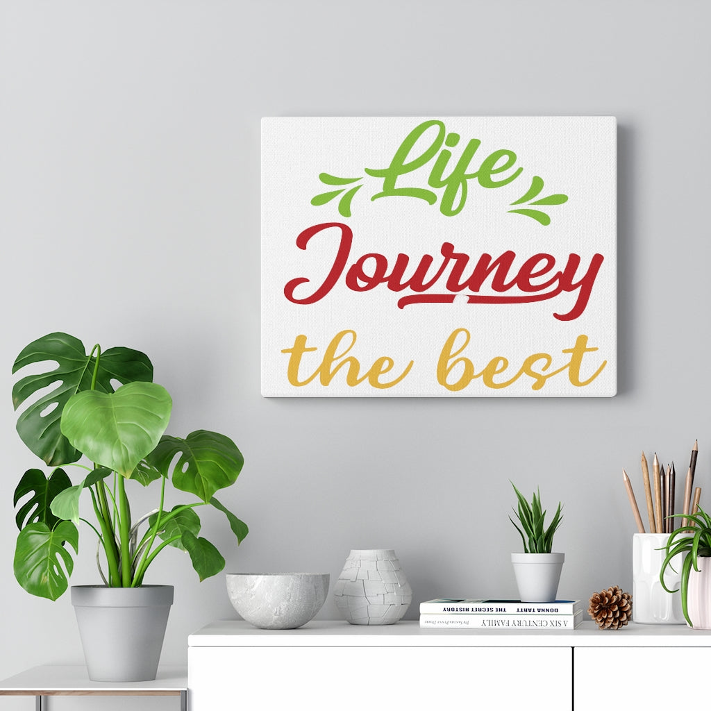 Scripture Walls Inspirational Wall Art Life Journey The Best Wall Art Motivation Wall Decor for Home Office Gym Inspiring Success Quote Print Ready to Hang Unframed-Express Your Love Gifts