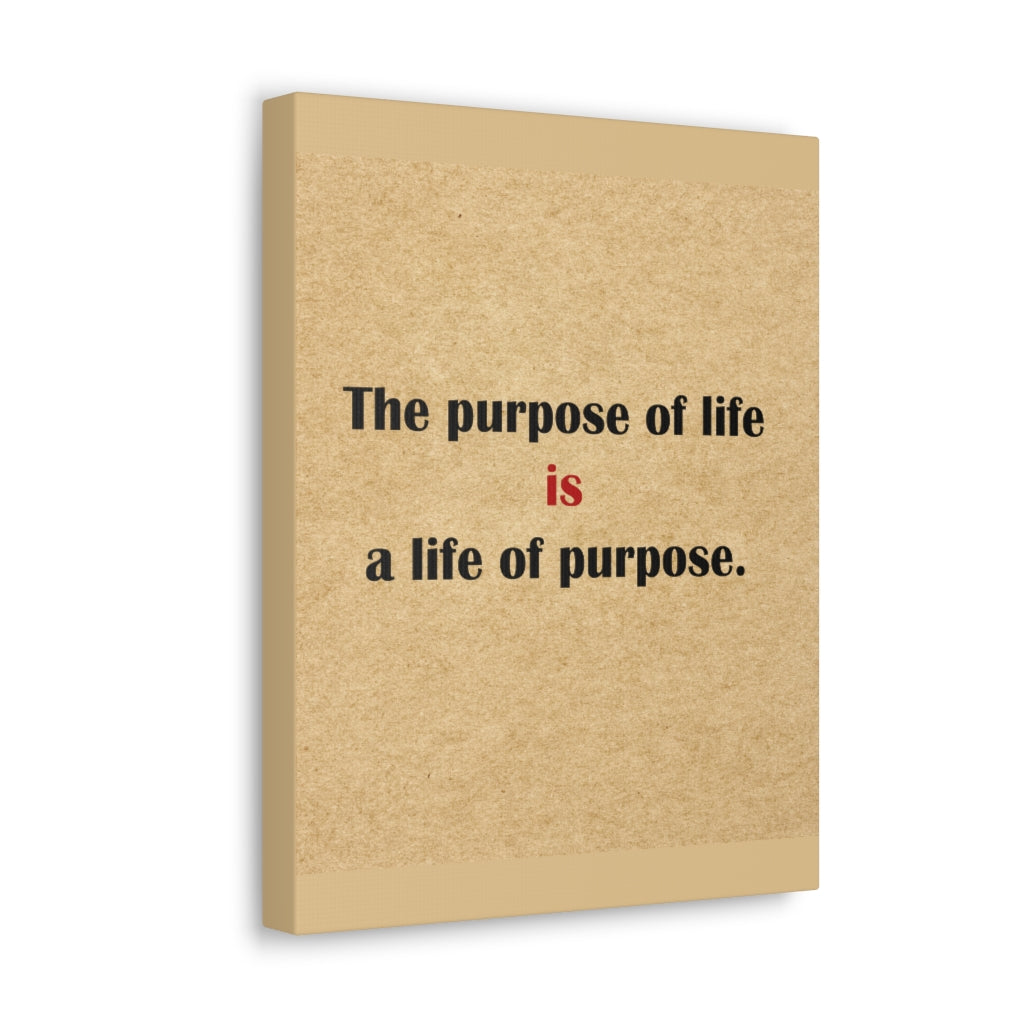 Scripture Walls Inspirational Wall Art Life of Purpose Motivation Wall Decor for Home Office Gym Inspiring Success Quote Print Ready to Hang Unframed-Express Your Love Gifts