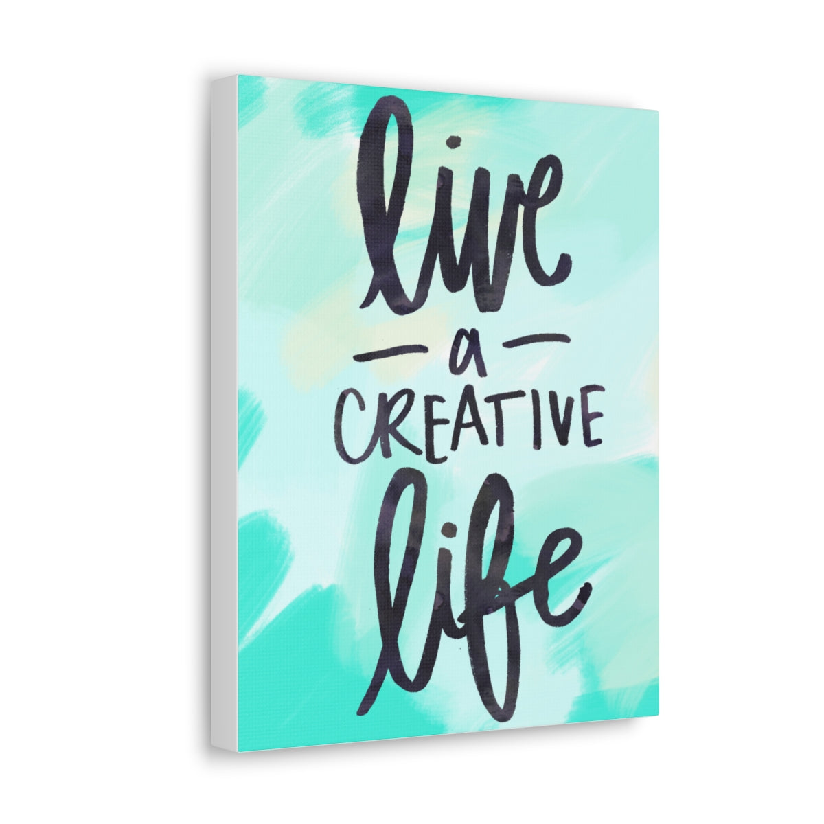 Scripture Walls Inspirational Wall Art Live A Creative Life Motivation Wall Decor for Home Office Gym Inspiring Success Quote Print Ready to Hang Unframed-Express Your Love Gifts