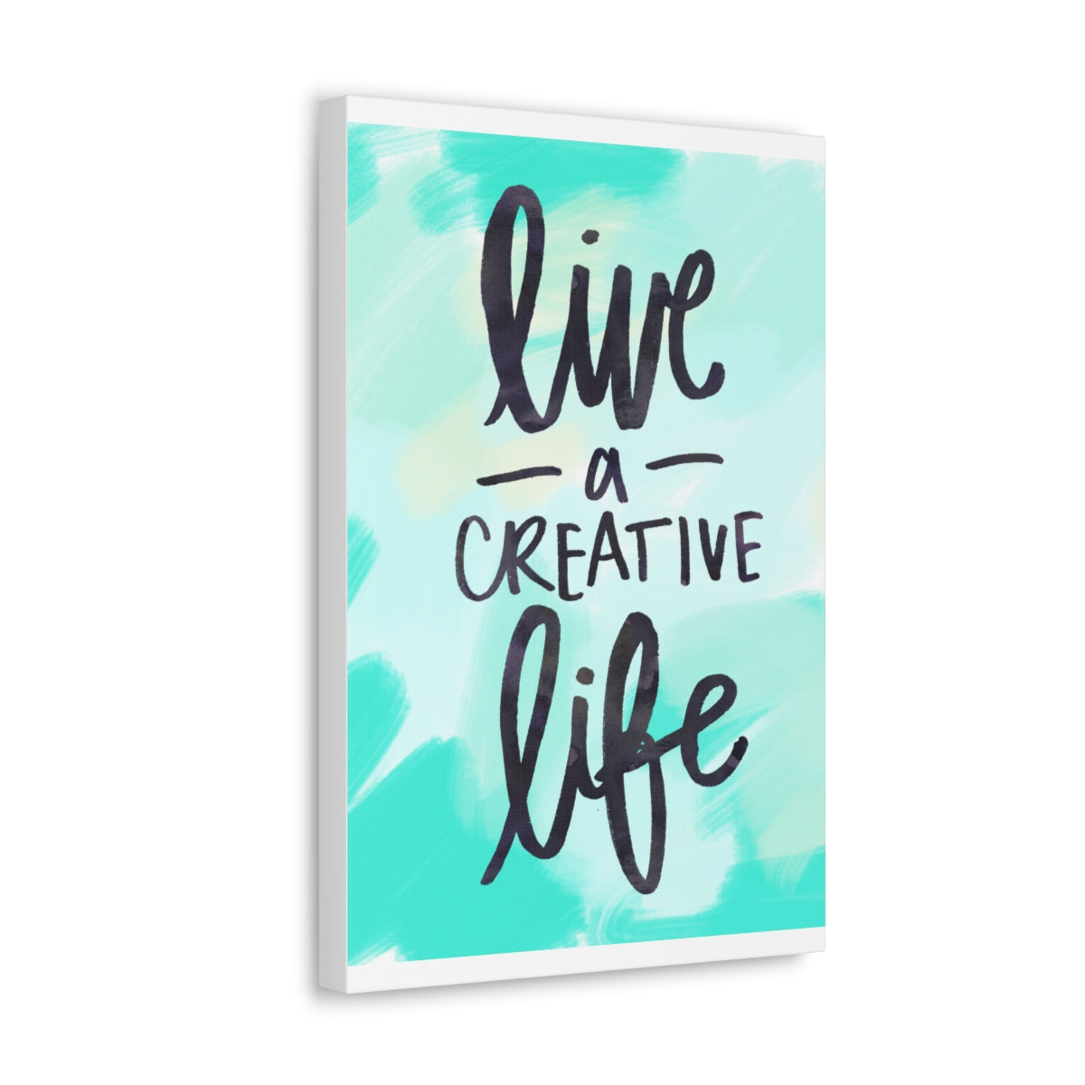 Scripture Walls Inspirational Wall Art Live A Creative Life Motivation Wall Decor for Home Office Gym Inspiring Success Quote Print Ready to Hang Unframed-Express Your Love Gifts