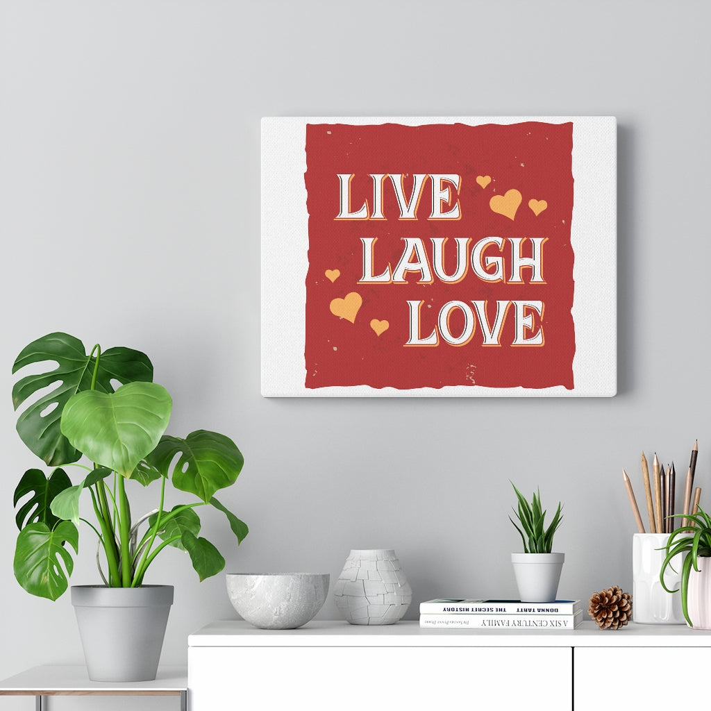 Scripture Walls Inspirational Wall Art Live Laugh Love Wall Art Motivational Motto Inspiring Prints Artwork Decor Ready to Hang Unframed-Express Your Love Gifts