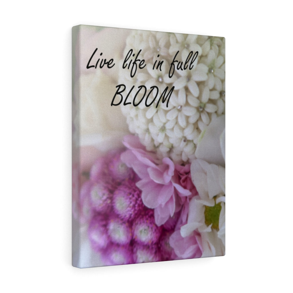 Scripture Walls Inspirational Wall Art Live Life In Full Bloom Motivational Print Ready to Hang Artwork Unframed-Express Your Love Gifts
