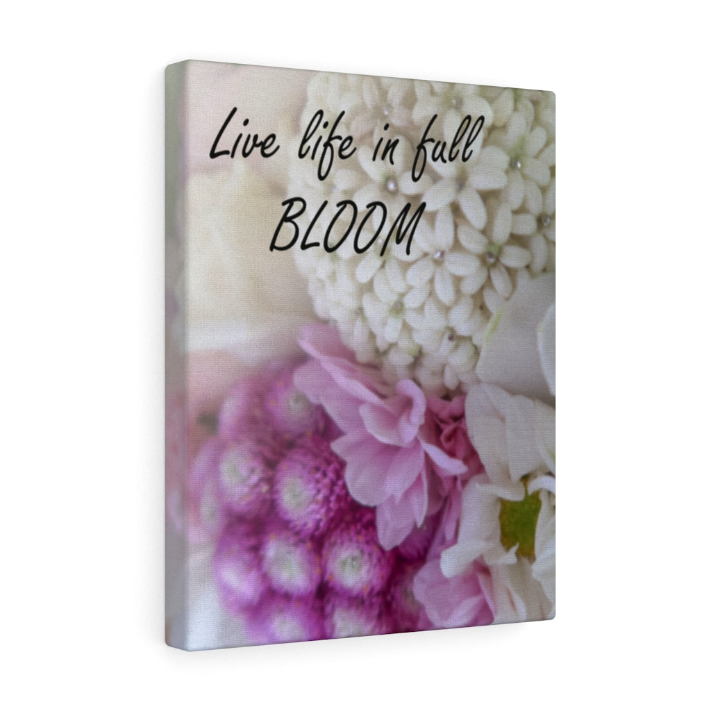 Scripture Walls Inspirational Wall Art Live Life In Full Bloom Motivational Print Ready to Hang Artwork Unframed-Express Your Love Gifts