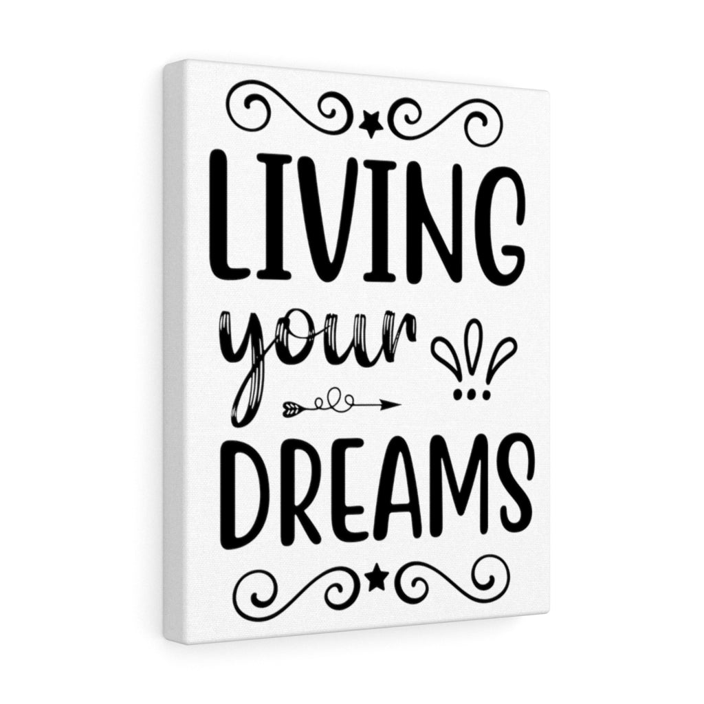 Scripture Walls Inspirational Wall Art Living Your Dreams Wall Art Motivation Wall Decor for Home Office Gym Inspiring Success Quote Print Ready to Hang Unframed-Express Your Love Gifts