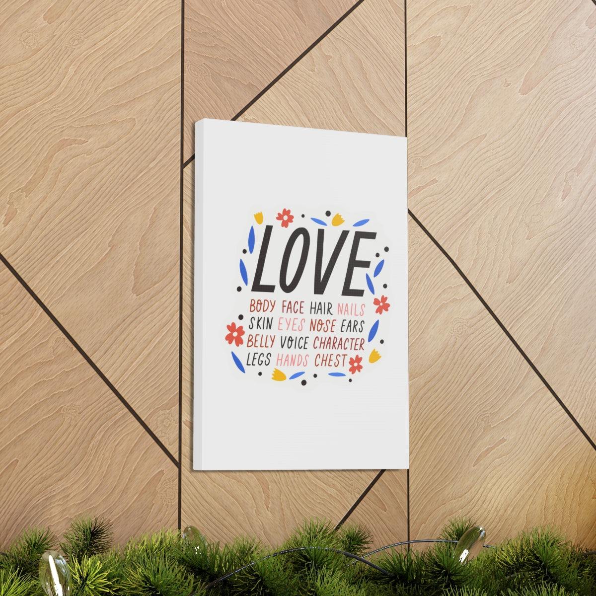 Scripture Walls Inspirational Wall Art Love Motivation Wall Decor for Home Office Gym Inspiring Success Quote Print Ready to Hang Unframed-Express Your Love Gifts