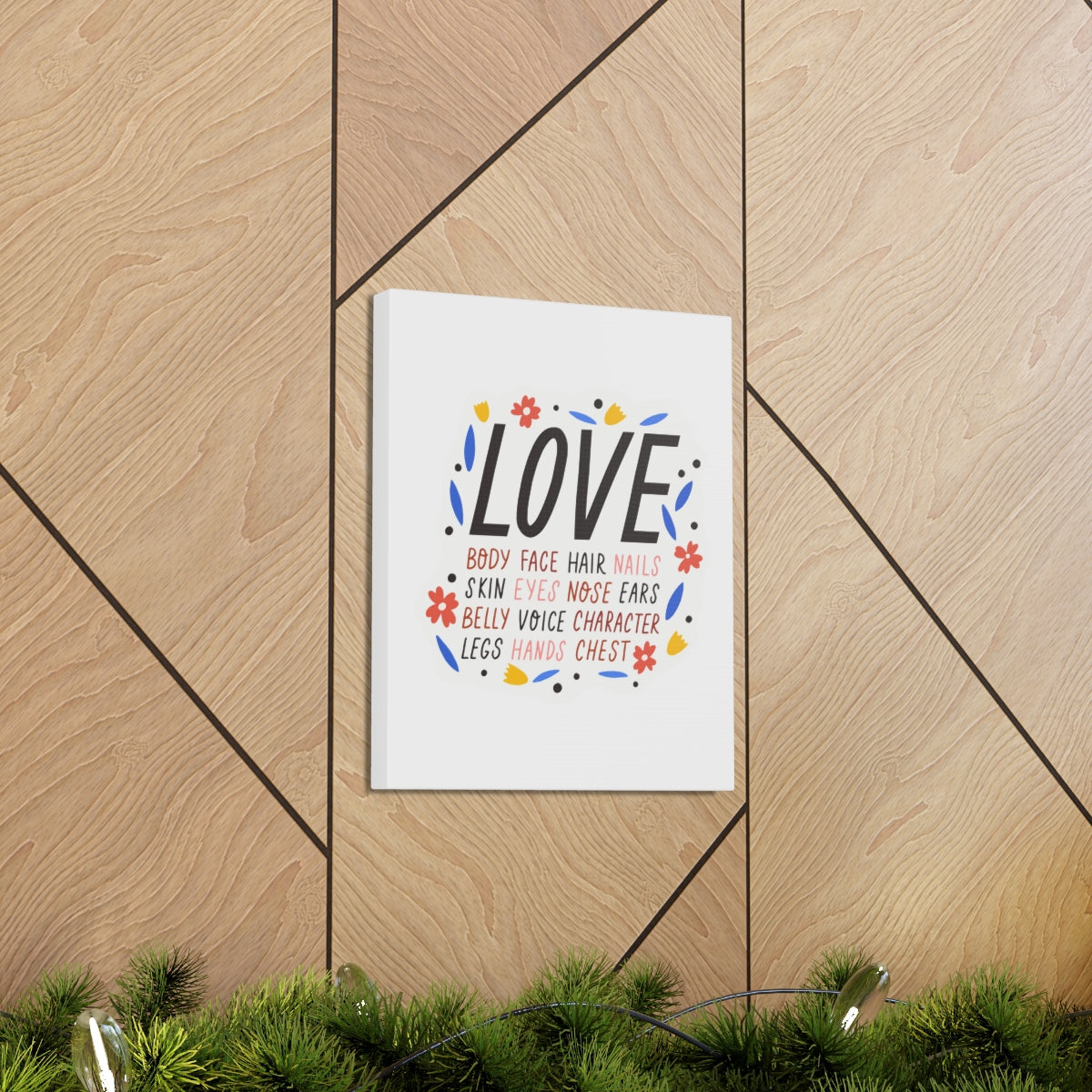 Scripture Walls Inspirational Wall Art Love Motivation Wall Decor for Home Office Gym Inspiring Success Quote Print Ready to Hang Unframed-Express Your Love Gifts