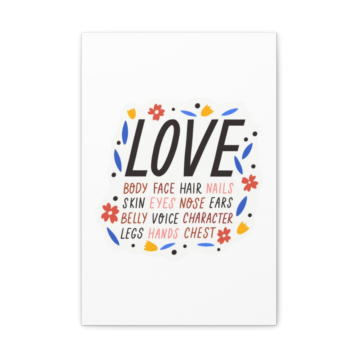 Scripture Walls Inspirational Wall Art Love Motivation Wall Decor for Home Office Gym Inspiring Success Quote Print Ready to Hang Unframed-Express Your Love Gifts