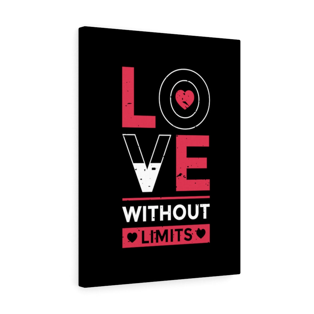 Scripture Walls Inspirational Wall Art Love Without Limits Wall Art Motivation Wall Decor for Home Office Gym Inspiring Success Quote Print Ready to Hang Unframed-Express Your Love Gifts