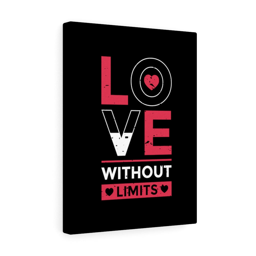 Scripture Walls Inspirational Wall Art Love Without Limits Wall Art Motivation Wall Decor for Home Office Gym Inspiring Success Quote Print Ready to Hang Unframed-Express Your Love Gifts
