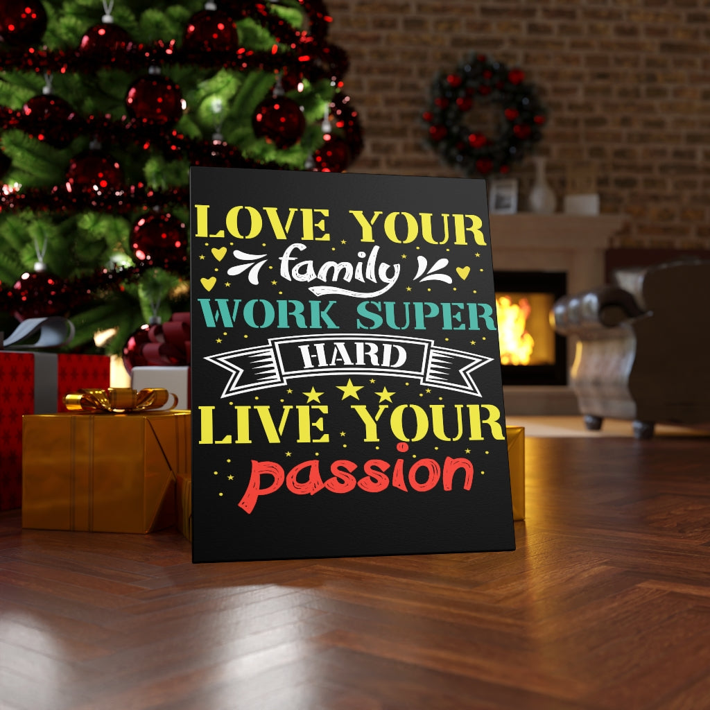 Scripture Walls Inspirational Wall Art Love Your Family Wall Art Motivation Wall Decor for Home Office Gym Inspiring Success Quote Print Ready to Hang Unframed-Express Your Love Gifts