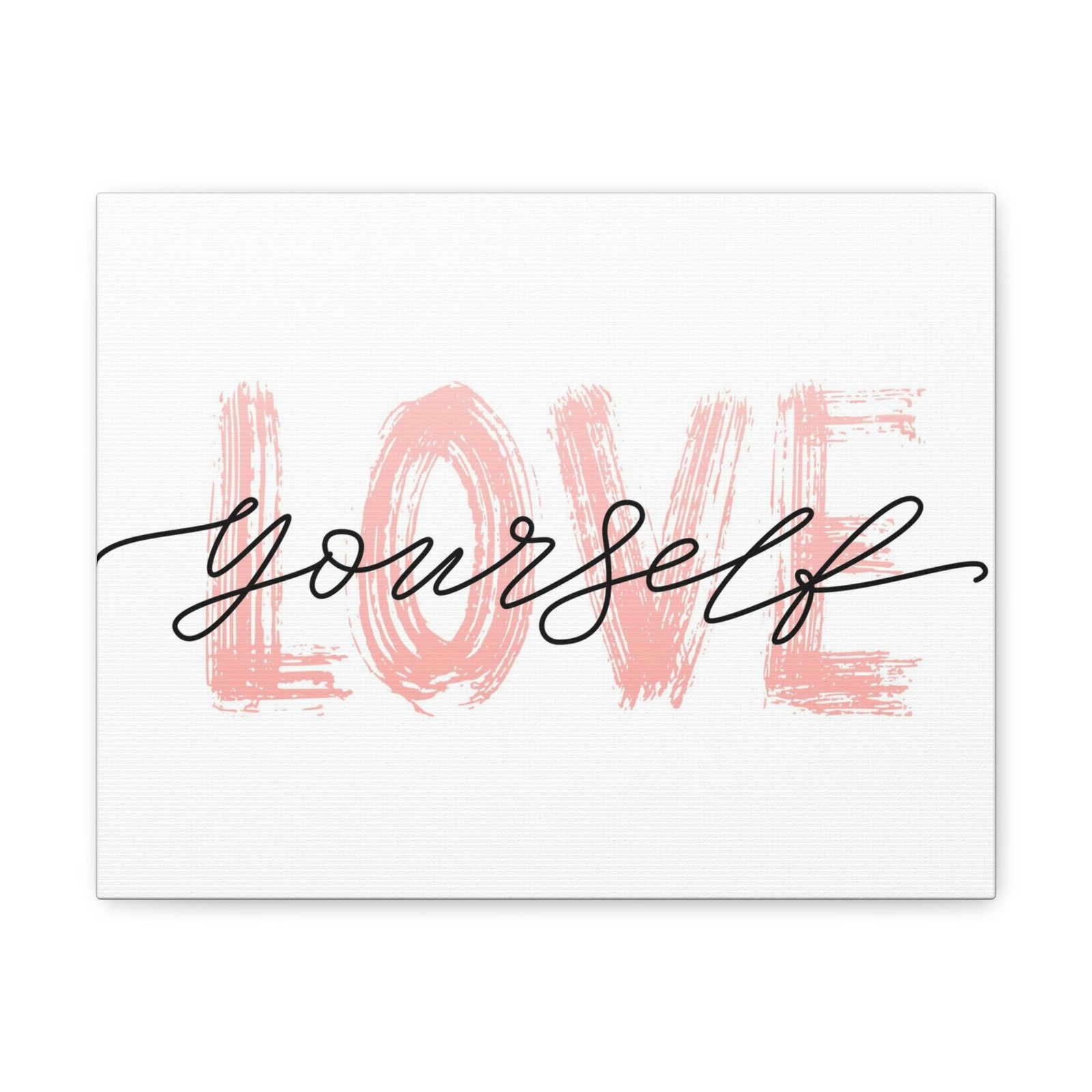 Scripture Walls Inspirational Wall Art Love Yourself Motivation Wall Decor for Home Office Gym Inspiring Success Quote Print Ready to Hang Unframed-Express Your Love Gifts