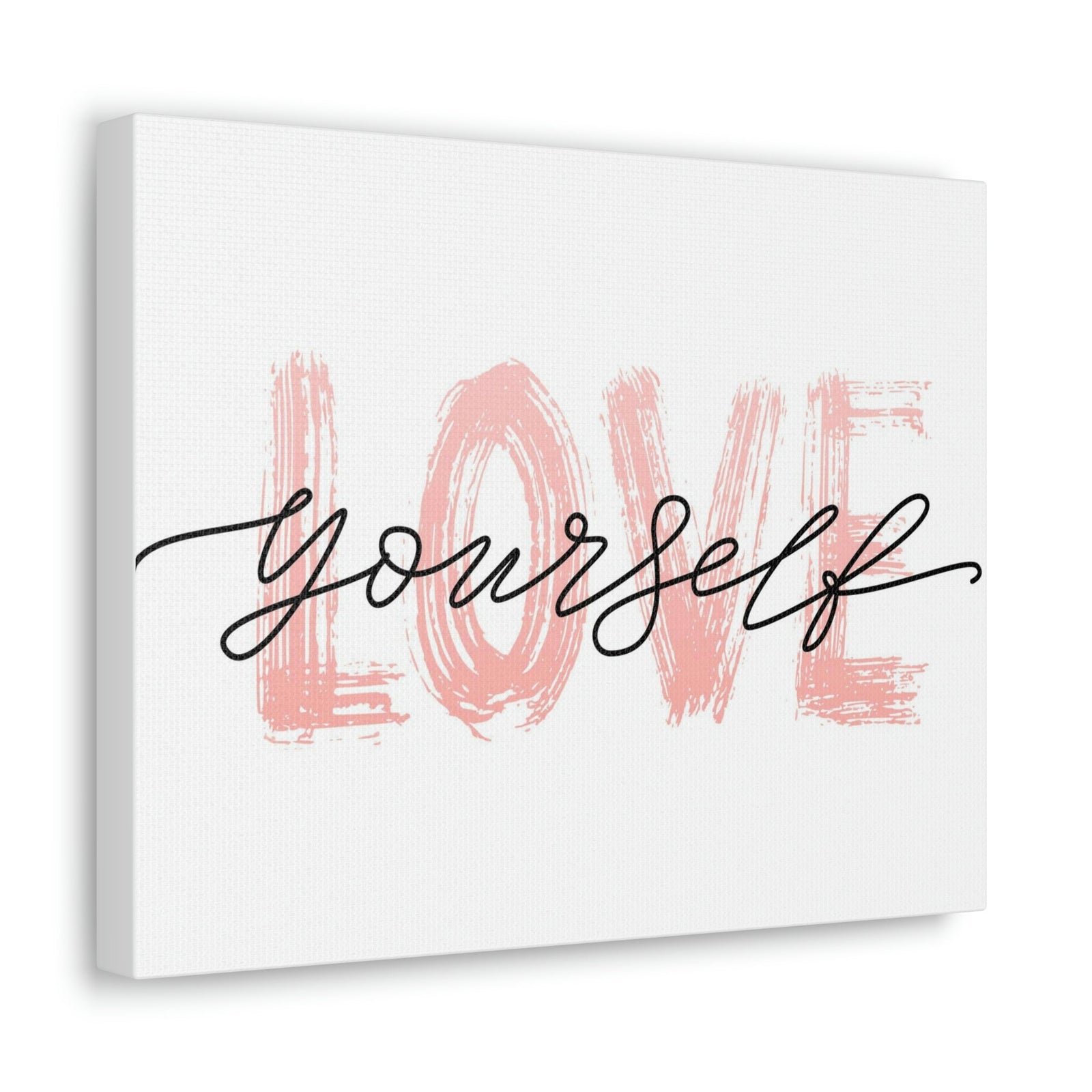 Scripture Walls Inspirational Wall Art Love Yourself Motivation Wall Decor for Home Office Gym Inspiring Success Quote Print Ready to Hang Unframed-Express Your Love Gifts