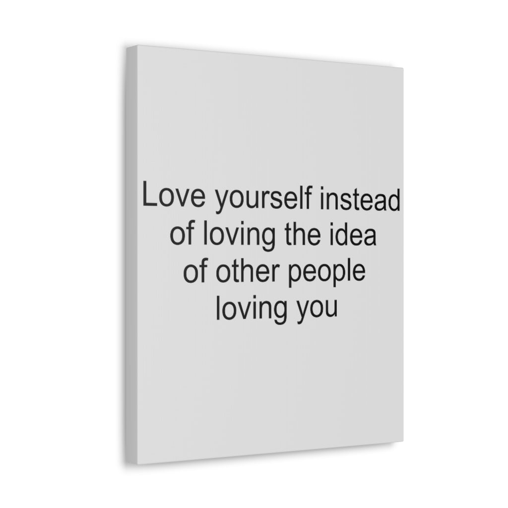 Scripture Walls Inspirational Wall Art Love Yourself Motivation Wall Decor for Home Office Gym Inspiring Success Quote Print Ready to Hang Unframed-Express Your Love Gifts