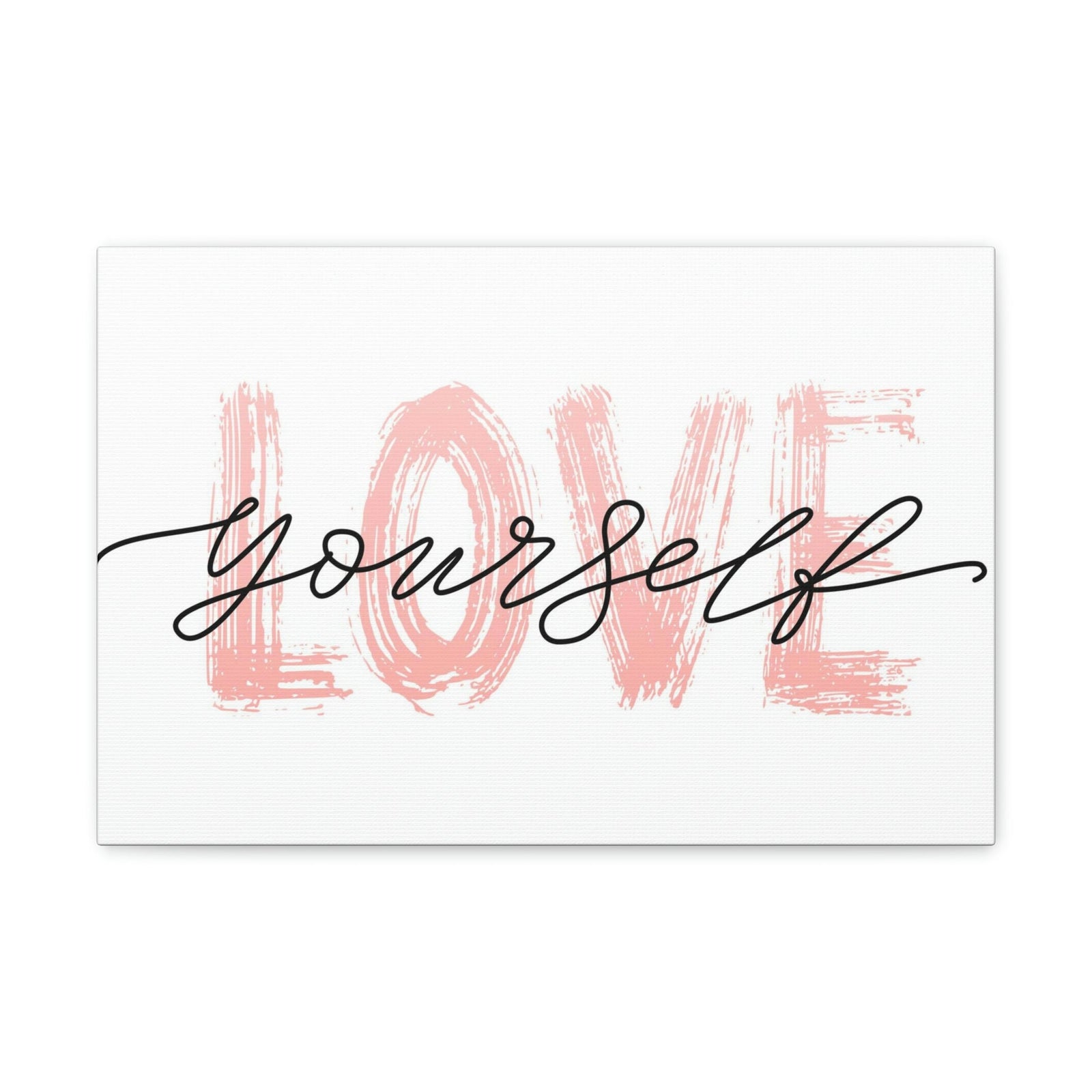 Scripture Walls Inspirational Wall Art Love Yourself Motivation Wall Decor for Home Office Gym Inspiring Success Quote Print Ready to Hang Unframed-Express Your Love Gifts