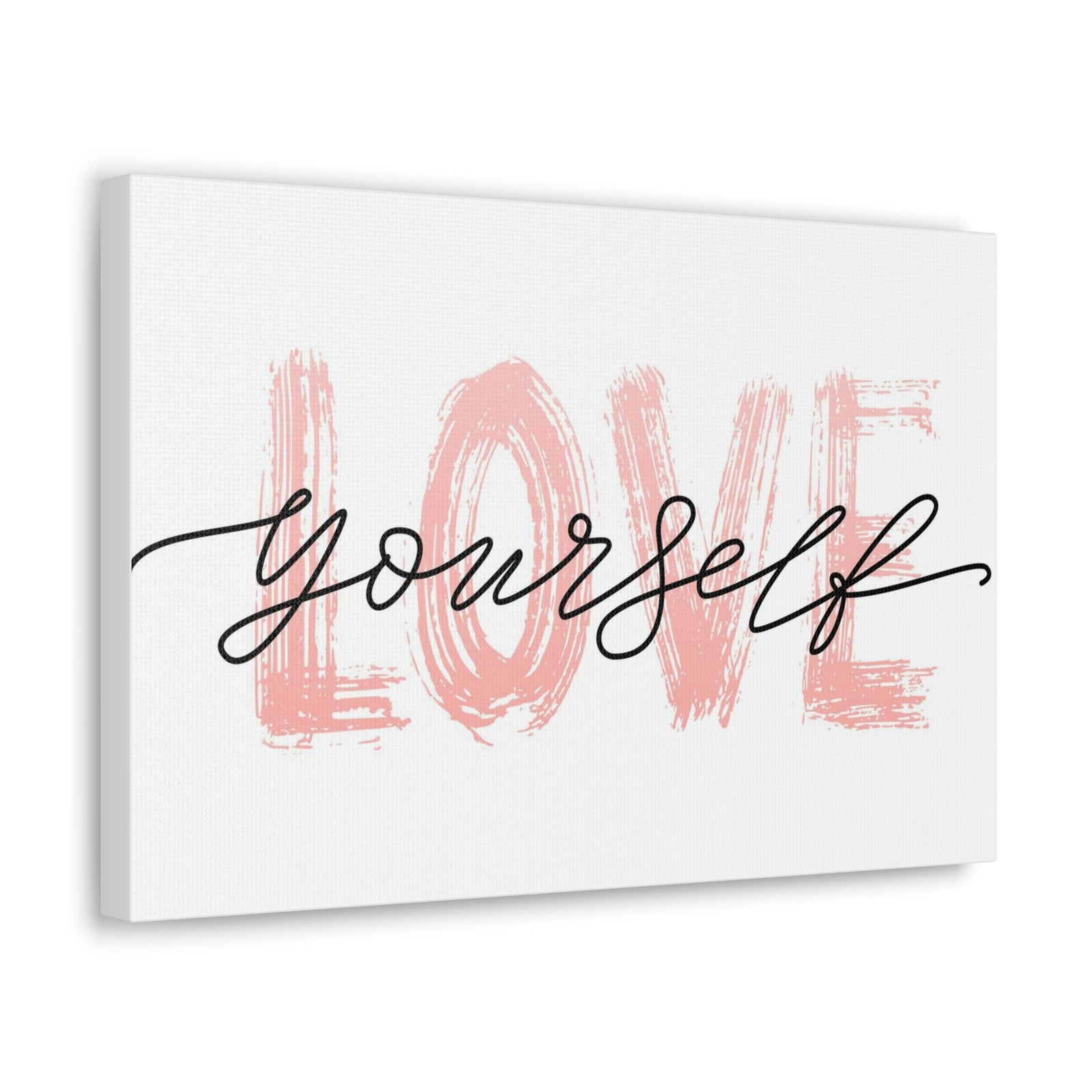 Scripture Walls Inspirational Wall Art Love Yourself Motivation Wall Decor for Home Office Gym Inspiring Success Quote Print Ready to Hang Unframed-Express Your Love Gifts