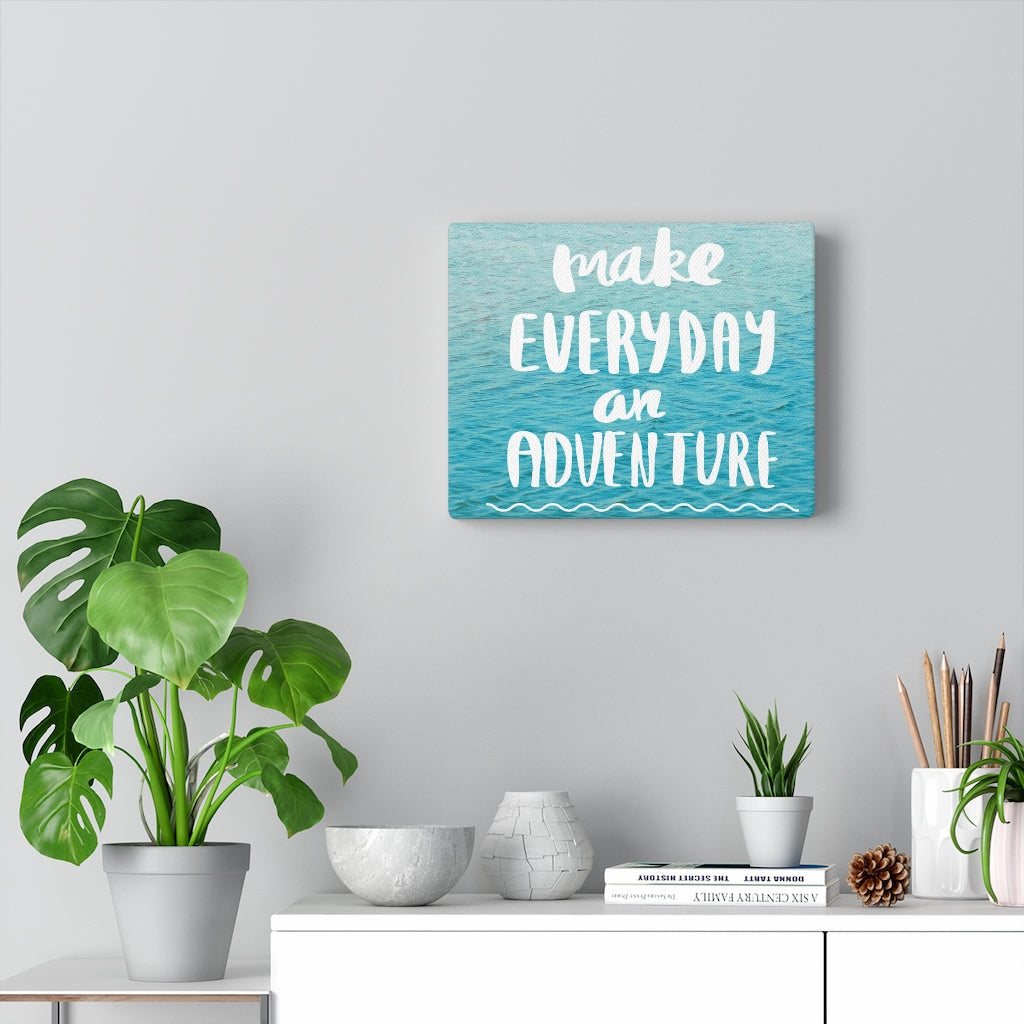 Scripture Walls Inspirational Wall Art Make Everyday Adventure Motivational Print Ready to Hang Artwork Unframed-Express Your Love Gifts