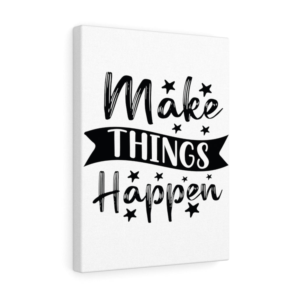 Scripture Walls Inspirational Wall Art Make Things Happen Stars Wall Art Motivation Wall Decor for Home Office Gym Inspiring Success Quote Print Ready to Hang Unframed-Express Your Love Gifts