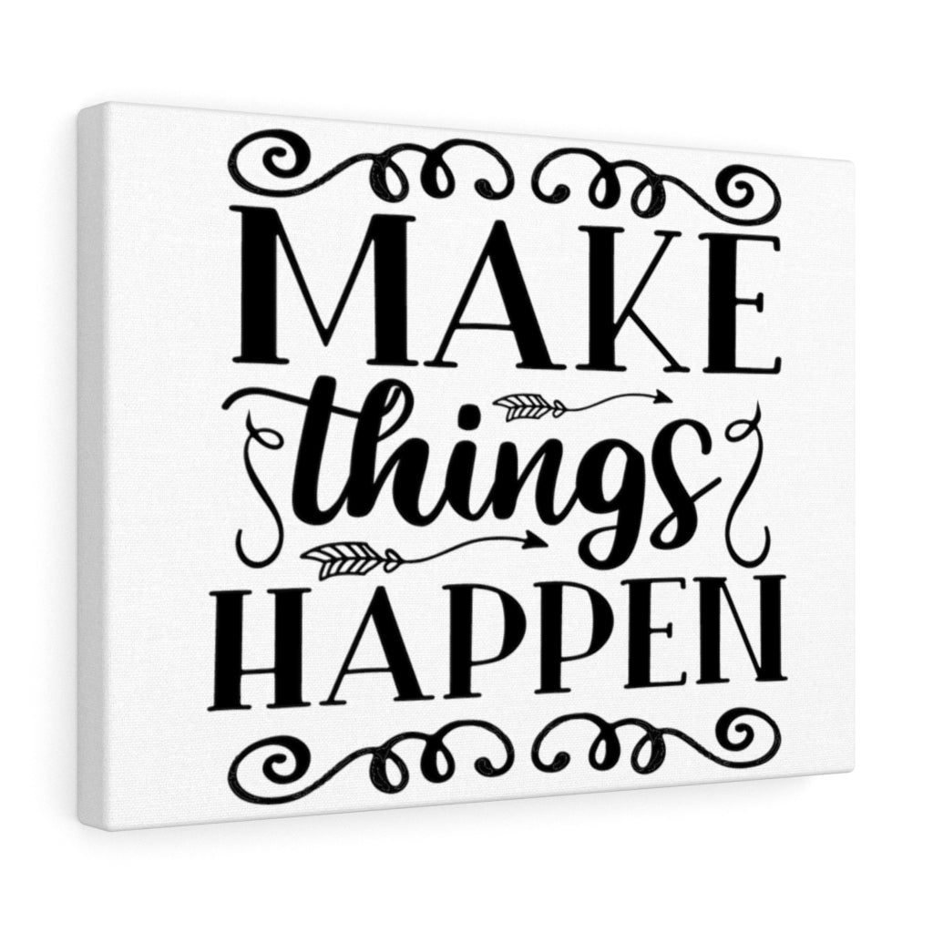 Scripture Walls Inspirational Wall Art Make Things Happen Wall Art Motivation Wall Decor for Home Office Gym Inspiring Success Quote Print Ready to Hang Unframed-Express Your Love Gifts