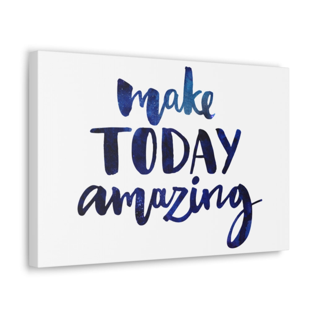 Scripture Walls Inspirational Wall Art Make Today Amazing Motivation Wall Decor for Home Office Gym Inspiring Success Quote Print Ready to Hang Unframed-Express Your Love Gifts