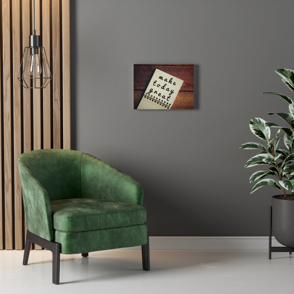 Scripture Walls Inspirational Wall Art Make Today Great Motivational Print Ready to Hang Artwork Unframed-Express Your Love Gifts