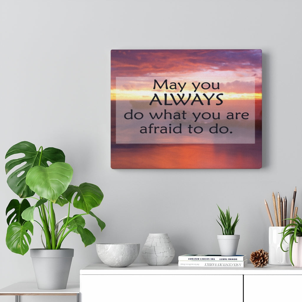 Scripture Walls Inspirational Wall Art May You Always Do Motivational Print Ready to Hang Artwork Unframed-Express Your Love Gifts