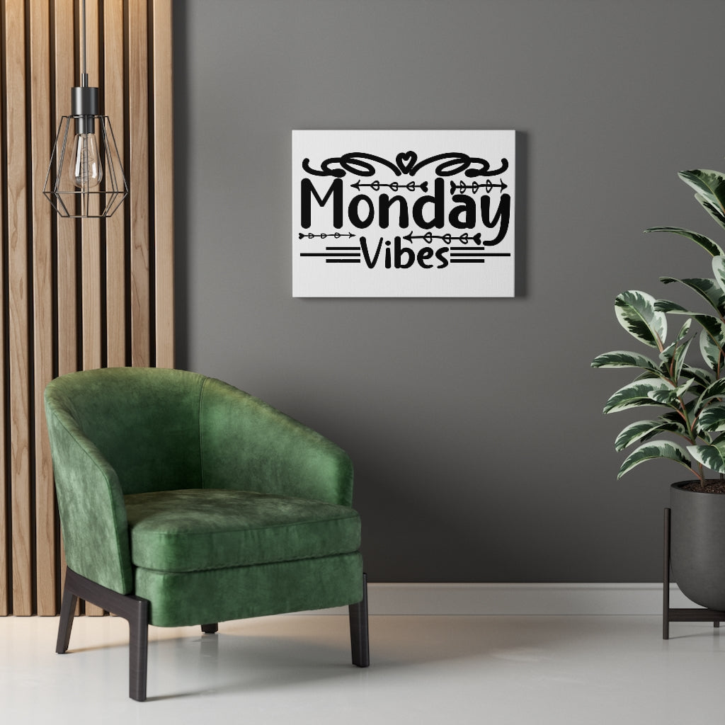 Scripture Walls Inspirational Wall Art Monday Vibes Wall Art Motivation Wall Decor for Home Office Gym Inspiring Success Quote Print Ready to Hang Unframed-Express Your Love Gifts