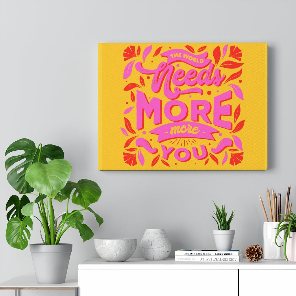 Scripture Walls Inspirational Wall Art More You Wall Art Motivational Motto Inspiring Prints Artwork Decor Ready to Hang Unframed-Express Your Love Gifts