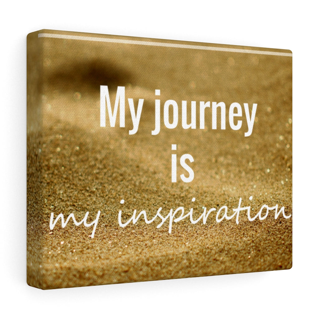 Scripture Walls Inspirational Wall Art My Journey Is My Inspiration Motivational Print Ready to Hang Artwork Unframed-Express Your Love Gifts