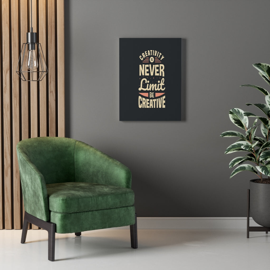 Scripture Walls Inspirational Wall Art Never Limit Be Creative Wall Art Motivation Wall Decor for Home Office Gym Inspiring Success Quote Print Ready to Hang Unframed-Express Your Love Gifts